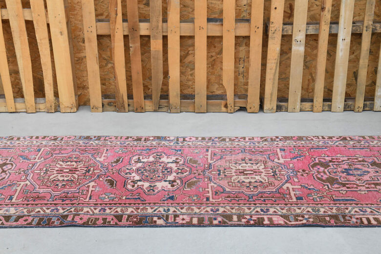 Turkish Oushak Runner Rug