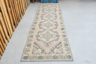 Oriental Turkish Runner Rug - Thumbnail