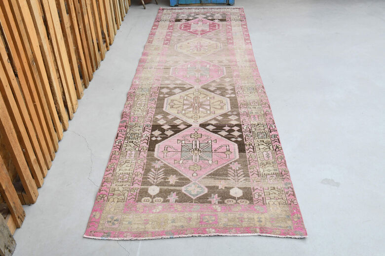 Handwoven Turkish Runner Rug