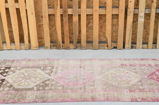 Handwoven Turkish Runner Rug - Thumbnail