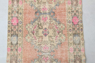 Vintage Turkish Runner Rug - Thumbnail