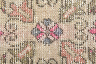 Vintage Turkish Runner Rug - Thumbnail