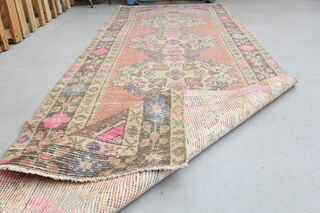 Vintage Turkish Runner Rug - Thumbnail