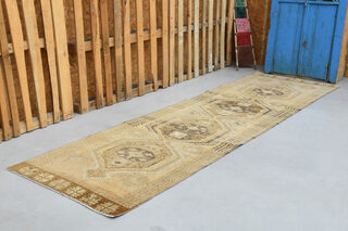 Turkish Handwoven Runner Rug - Thumbnail