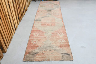 Antique Turkish Runner Rug - Thumbnail