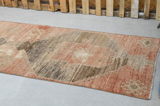 Antique Turkish Runner Rug - Thumbnail