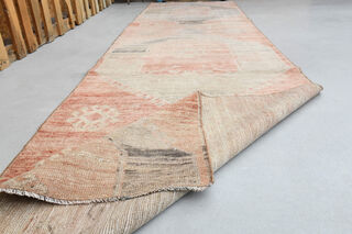 Antique Turkish Runner Rug - Thumbnail