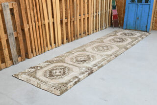 Turkish Handmade Runner Rug - Thumbnail