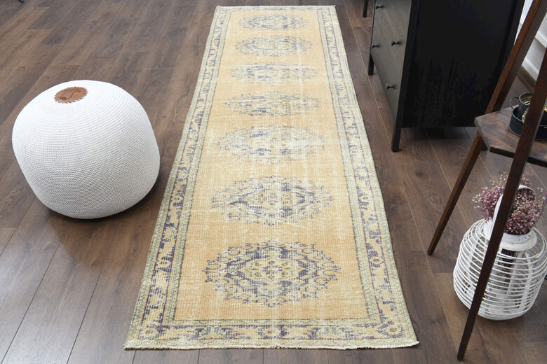 Turkish Vintage Runner Rug