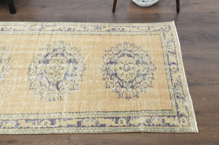 Turkish Vintage Runner Rug - Thumbnail