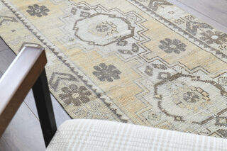 Oushak Turkish Runner Rug - Thumbnail