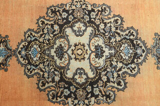 Turkish Vintage Wide Runner Rug - Thumbnail