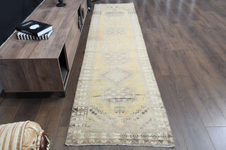 Turkish Faded Runner Rug - Thumbnail