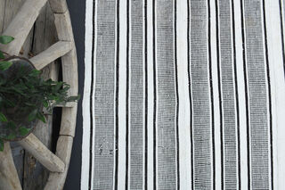 Striped Vintage Kilim Rug - Thumbnail