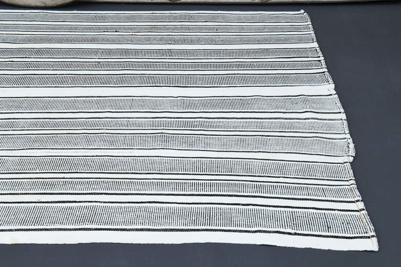 Striped Vintage Kilim Rug