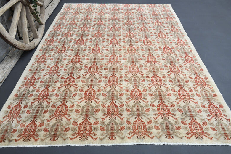 Turkish Vintage Area Rug