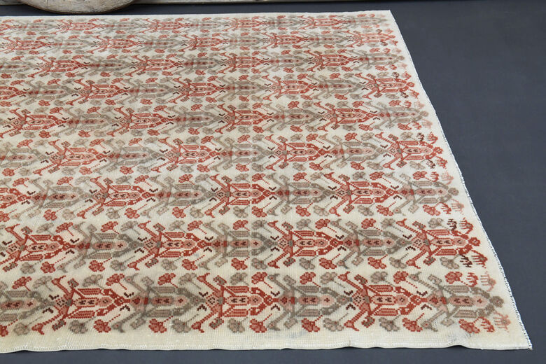 Turkish Vintage Area Rug