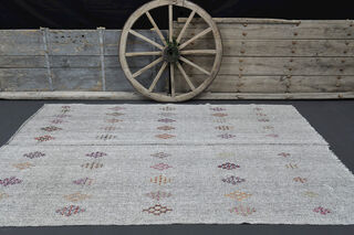 Vintage Turkish Kilim Rug - Thumbnail