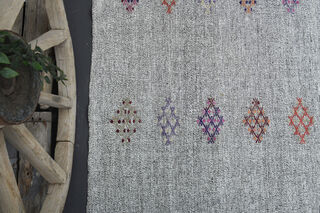 Vintage Turkish Kilim Rug - Thumbnail