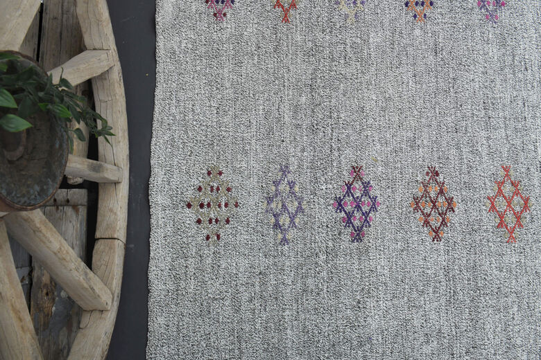 Vintage Turkish Kilim Rug