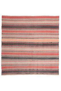 Vintage Turkish Kilim Rug - Thumbnail