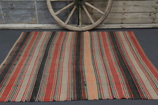 Vintage Turkish Kilim Rug - Thumbnail