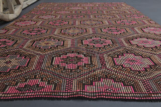 Vintage Turkish Kilim Rug - Thumbnail