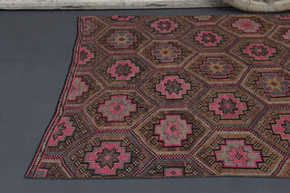 Vintage Turkish Kilim Rug - Thumbnail