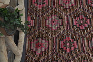 Vintage Turkish Kilim Rug - Thumbnail