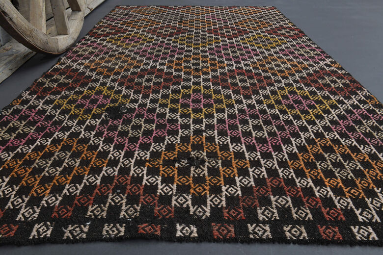 Vintage Turkish Kilim Rug