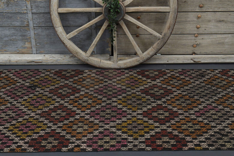 Vintage Turkish Kilim Rug