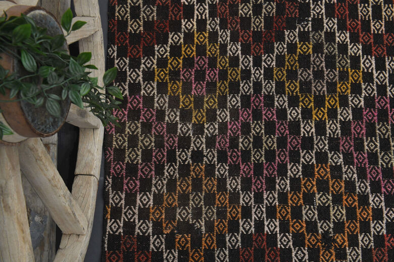 Vintage Turkish Kilim Rug