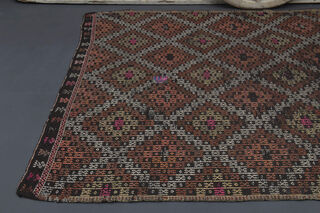 Vintage Turkish Kilim Rug - Thumbnail