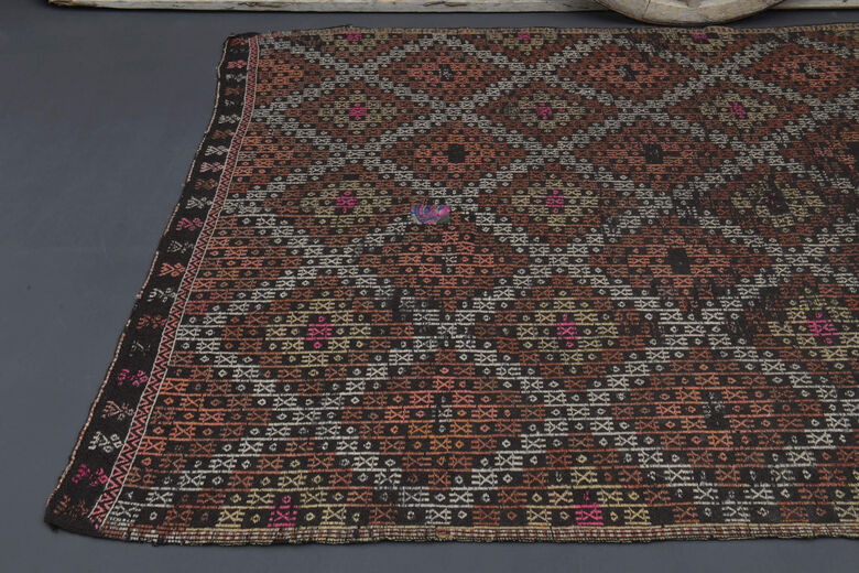 Vintage Turkish Kilim Rug