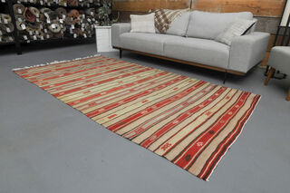 Turkish Vintage Kilim Rug - Thumbnail