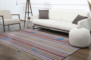 Faded Kilim Rug - Thumbnail