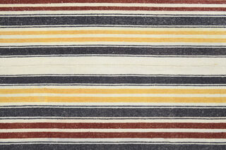Striped Colorful Kilim Rug - Thumbnail