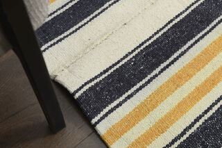 Striped Colorful Kilim Rug - Thumbnail