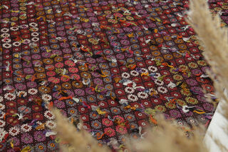 Oushak Handmade Kilim Rug - Thumbnail