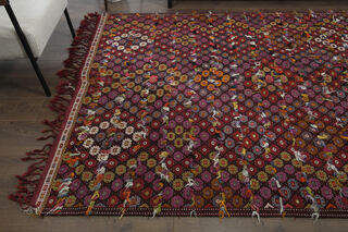 Oushak Handmade Kilim Rug - Thumbnail