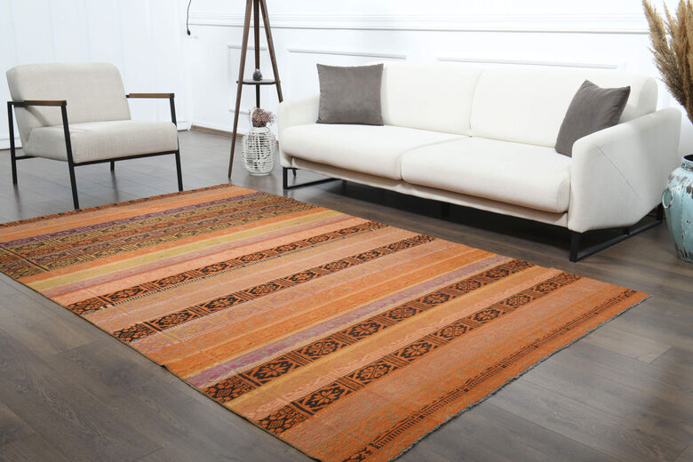 Vintage Turkish Kilim Rug