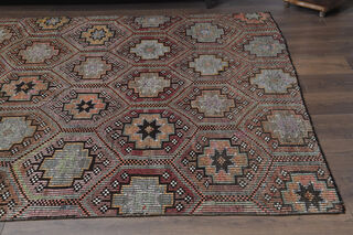 Handmade Vintage Anatolian Cacim Carpet - Thumbnail