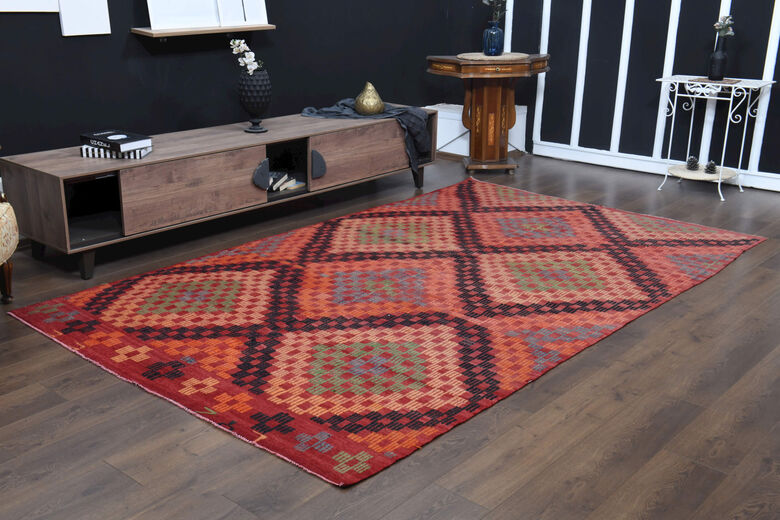 Oushak Vintage Area Rug