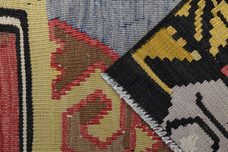 Oushak Cacim Kilim - Vintage Area Rug - Thumbnail