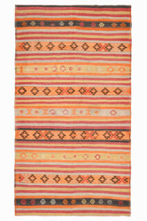 Kilim Vintage Oushak Area Rug - Thumbnail