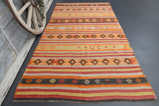 Kilim Vintage Oushak Area Rug - Thumbnail