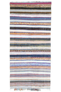 Colorful Vintage Organic Kids Room Rug - Thumbnail