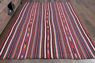 Flatweave Turkish Vintage Area Rug - Thumbnail