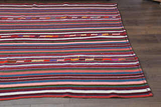 Flatweave Turkish Vintage Area Rug - Thumbnail