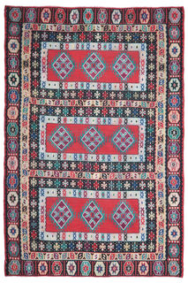 Ethnic Navajo - Vintage Kilim Area Rug - Thumbnail